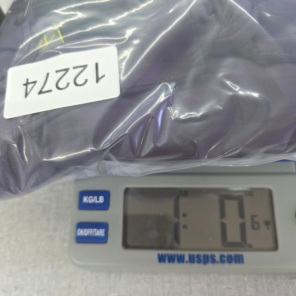 Taylor Dress Womens Plus Size 18W Purple Sleeveless Floral Embellished Bow Back - Picture 9 of 9